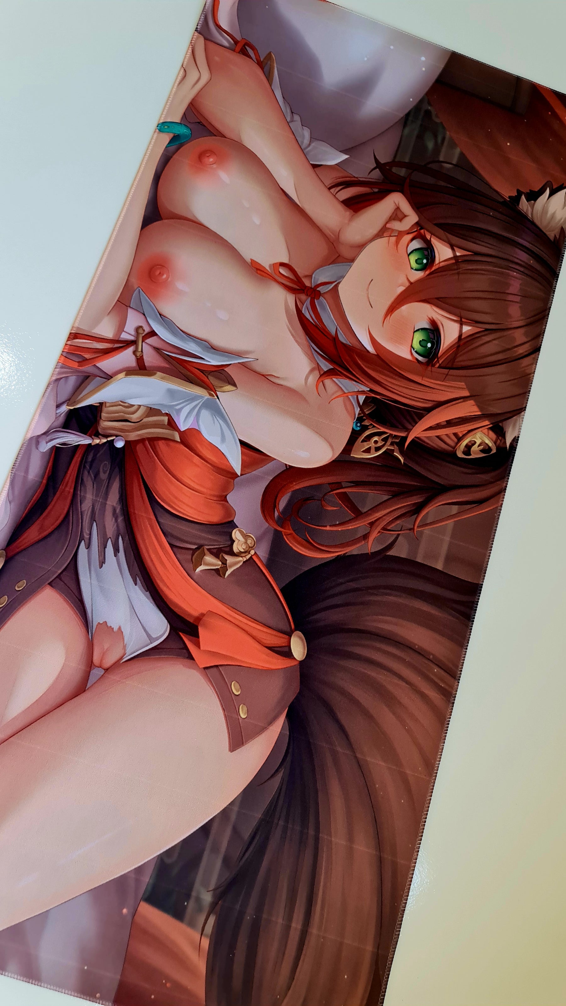 Mouse Pad Megarex Gamer 90x40x4mm Anime Pervertido speed