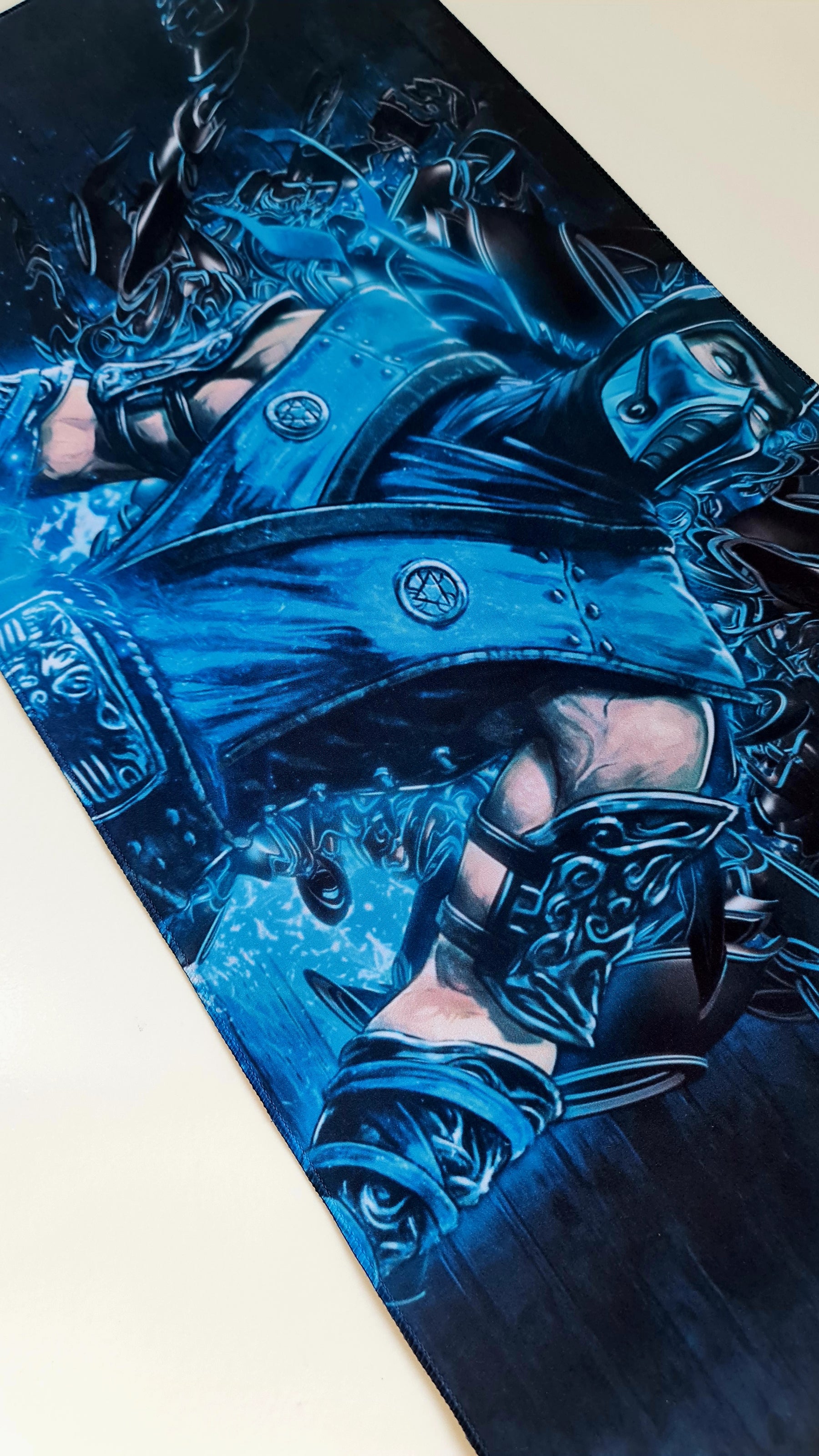 Mouse Pad Megarex Gamer 65x32x2mm Filme Mortal Kombat Sub Zero speed