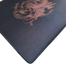 Mouse Pad Megarex Gamer 40x40x4mm corinthians preto speed Antiderrapante Borda Costurada Grande