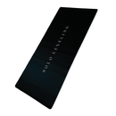 Mouse Pad Megarex Gamer 90x40x4mm preto solo leveling control Antiderrapante Borda Costurada Grande