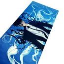 Mouse Pad Megarex Gamer 90x40x4mm solo leveling Antiderrapante Borda Costurada Grande