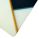 Mouse Pad Megarex Gamer 90x40x4mm minimalista Antiderrapante Borda Costurada Grande