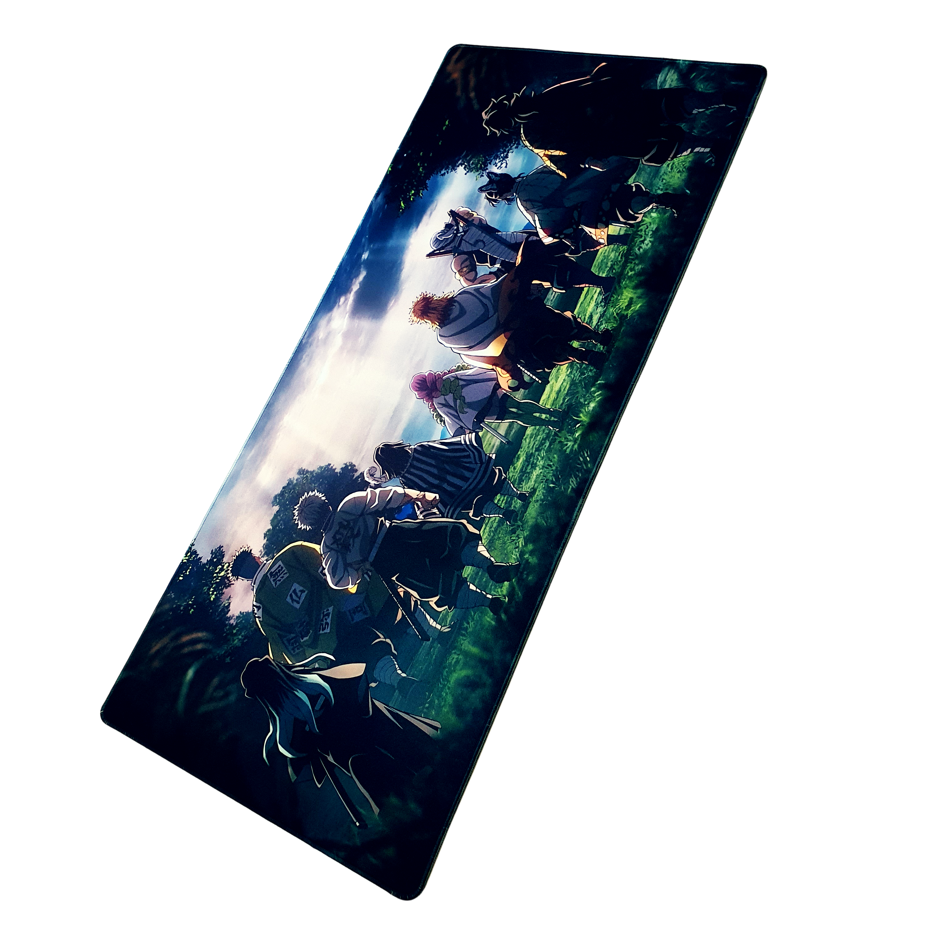 Mouse Pad Megarex Gamer 90x40x4mm Demon Slayer anime Antiderrapante Bo