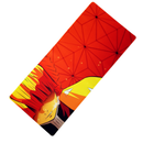 Mouse Pad Megarex Gamer 90x40x4mm demon slayer Antiderrapante Borda Costurada Grande