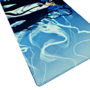 Mouse Pad Megarex Gamer 90x40x4mm solo leveling Antiderrapante Borda Costurada Grande