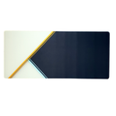 Mouse Pad Megarex Gamer 90x40x4mm minimalista Antiderrapante Borda Costurada Grande