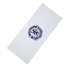 Mouse Pad Megarex Gamer 90x40x4mm futebol branco Antiderrapante Borda Costurada Grande