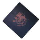 Mouse Pad Megarex Gamer 40x40x4mm corinthians preto speed Antiderrapante Borda Costurada Grande
