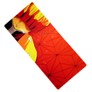 Mouse Pad Megarex Gamer 90x40x4mm demon slayer Antiderrapante Borda Costurada Grande