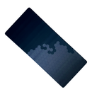 Mouse Pad Megarex Gamer 90x40x4mm minimalista Antiderrapante Borda Costurada Grande