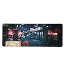 Mouse Pad Megarex Gamer 80x30x3mm Paisagem Tokio speed Antiderrapante Borda Costurada Grande