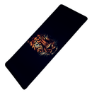 Mouse Pad Megarex Gamer 80x30x3mm Animal Onça-pintada speed Preto