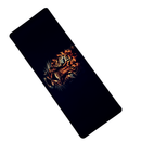 Mouse Pad Megarex Gamer 80x30x3mm Animal Onça-pintada speed Preto