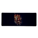 Mouse Pad Megarex Gamer 80x30x3mm Animal Onça-pintada speed Preto
