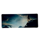 Mause Pad Megarex Gamer 80x30x3mm Filme Pantera Negra speed Antiderrapante Borda Costurada Grande