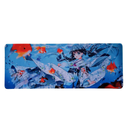 Mouse Pad Megarex Gamer 80x30x3mm Anime speed Antiderrapante Borda Costurada Grande