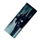 Mouse Pad Megarex Gamer 80x30x3mm Carro Bugatti Chiron speed Antiderrapante Borda Costurada Grande