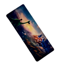 Mouse Pad Megarex Gamer 80x30x3mm Desenho speed Antiderrapante Borda Costurada Grande