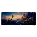 Mouse Pad Megarex Gamer 80x30x3mm Desenho speed Antiderrapante Borda Costurada Grande