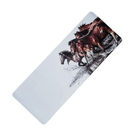 Mouse Pad Megarex Gamer 80x30x3mm Animal Cavalo speed Antiderrapante Borda Costurada Grande