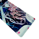 Mouse Pad Megarex Gamer 80x30x3mm Anime speed Antiderrapante Borda Costurada Grande