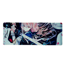Mouse Pad Megarex Gamer 80x30x3mm Anime speed Antiderrapante Borda Costurada Grande