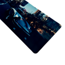 Mouse Pad Megarex Gamer 80x30x3mm Cyberpunk Anime speed Antiderrapante Borda Costurada Grande