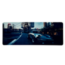 Mouse Pad Megarex Gamer 80x30x3mm Cyberpunk Anime speed Antiderrapante Borda Costurada Grande