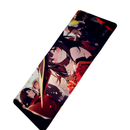 Mouse Pad Megarex Gamer 80x30x3mm Anime speed Antiderrapante Borda Costurada Grande