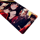 Mouse Pad Megarex Gamer 80x30x3mm Anime speed Antiderrapante Borda Costurada Grande