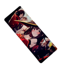 Mouse Pad Megarex Gamer 80x30x3mm Anime speed Antiderrapante Borda Costurada Grande