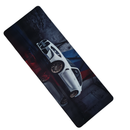 Mouse Pad Megarex Gamer 80x30x3mm Carro Bmw Control Antiderrapante Borda Costurada Grande