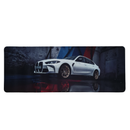 Mouse Pad Megarex Gamer 80x30x3mm Carro Bmw Control Antiderrapante Borda Costurada Grande