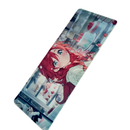 Mouse Pad Megarex Gamer 80x30x3mm Anime speed Antiderrapante Borda Costurada Grande
