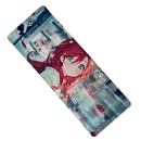Mouse Pad Megarex Gamer 80x30x3mm Anime speed Antiderrapante Borda Costurada Grande