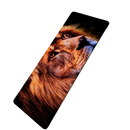 Mouse Pad Megarex Gamer 80x30x3mm Leão speed Antiderrapante Borda Costurada Grande