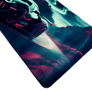 Mouse Pad Megarex Gamer 80x30x3mm Carro Control Antiderrapante Borda Costurada Grande