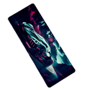 Mouse Pad Megarex Gamer 80x30x3mm Carro Control Antiderrapante Borda Costurada Grande