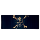 Mouse Pad Megarex Gamer 80x30x3mm Filme Pirata Control Antiderrapante Borda Costurada Grande
