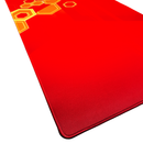 Mouse Pad Megarex Gamer 90x40x4mm minimalista control Antiderrapante Borda Costurada Grande