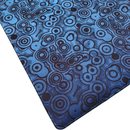 Mouse Pad Megarex Gamer 90x40x4mm minimalista azul speed Antiderrapante Borda Costurada Grande