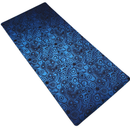 Mouse Pad Megarex Gamer 90x40x4mm minimalista azul speed Antiderrapante Borda Costurada Grande