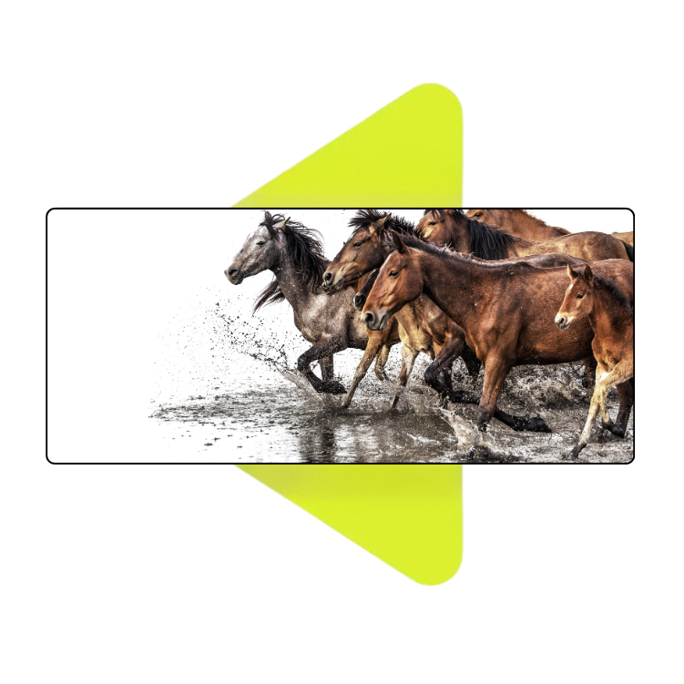 Mouse Pad Megarex Gamer 80x30x3mm Animal Cavalo speed Antiderrapante Borda Costurada Grande