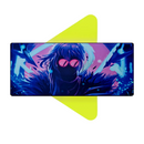 Mouse Pad Megarex Gamer Anime 65x32x2mm speed Antiderrapante Borda Costurada Grande