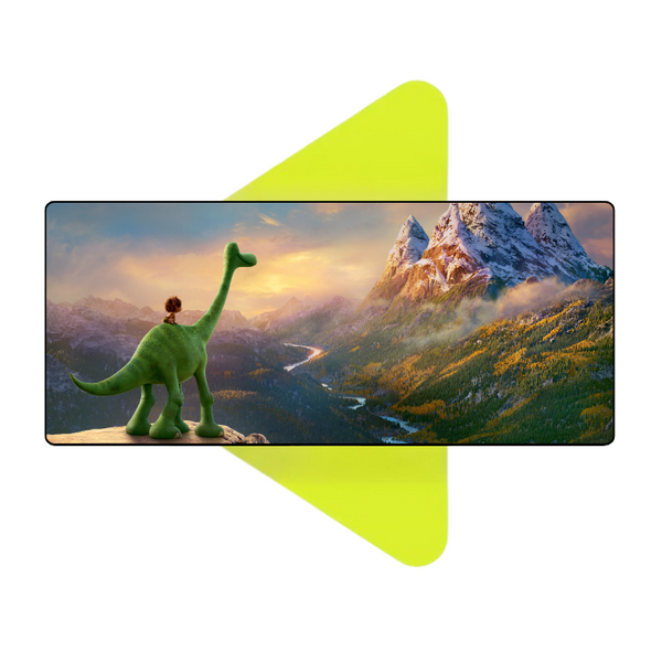 Mouse Pad Megarex Gamer 80x30x3mm Desenho speed Antiderrapante Borda Costurada Grande