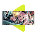 Mouse Pad Megarex Gamer 80x30x3mm Anime speed Antiderrapante Borda Costurada Grande