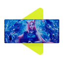 Mouse Pad Megarex Gamer 65x32x2mm Anime speed Antiderrapante Borda Costurada Grande
