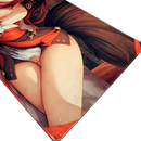 Mouse Pad Megarex Gamer 90x40x4mm Anime Pervertido Control Antiderrapante Borda Costurada Grande