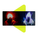 Mouse Pad Megarex Gamer 120x60x2mm Anime Naruto speed Antiderrapante Borda Costurada Grande
