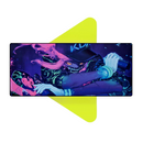 Mouse Pad Megarex Gamer 65x32x2mm Anime speed Antiderrapante Borda Costurada Grande